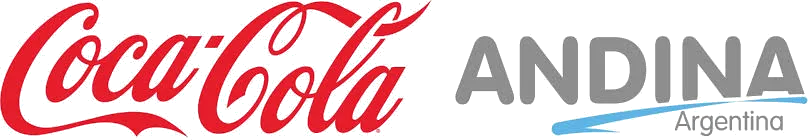 Logo de Coca-Cola Andina