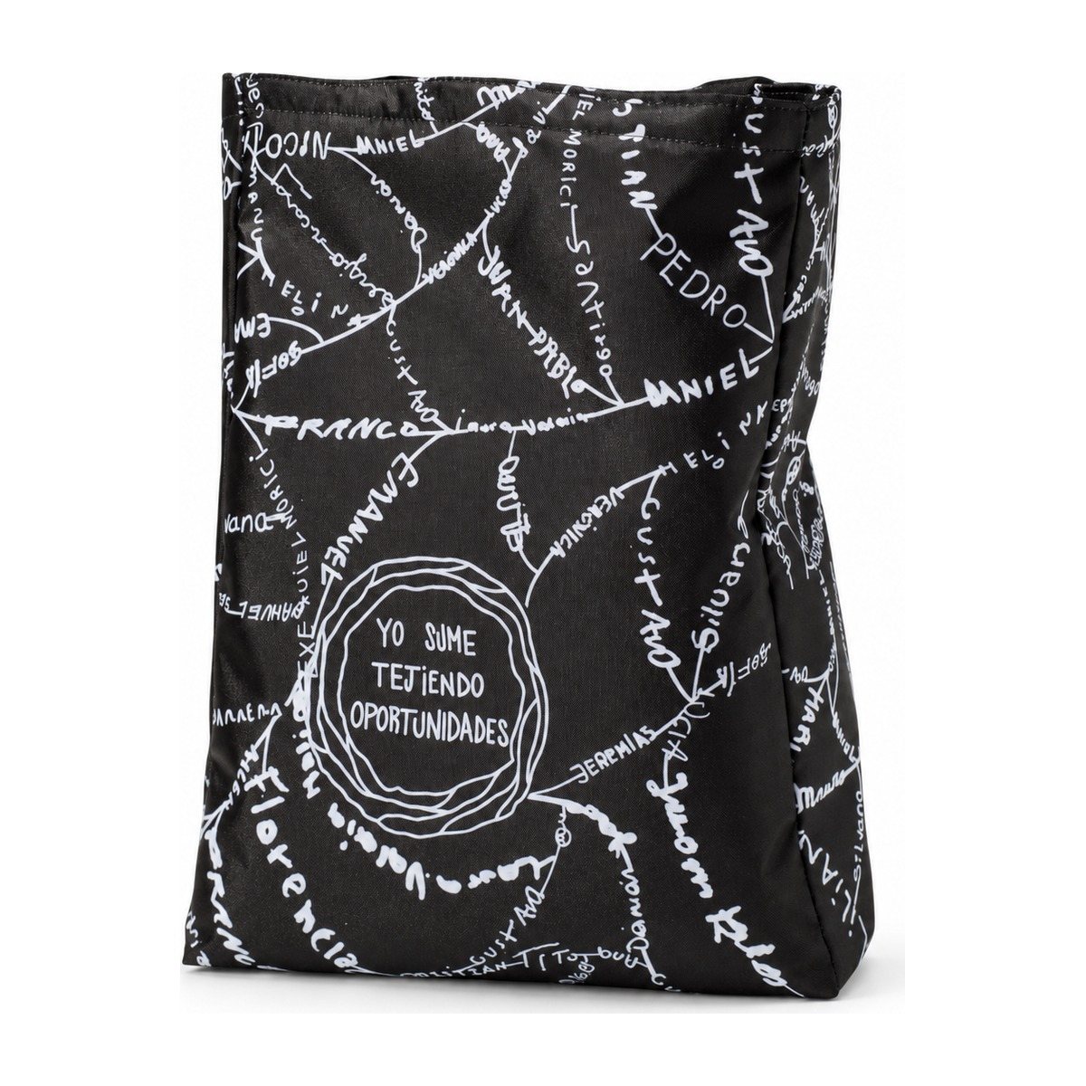 El bolso del set matero, en negro
